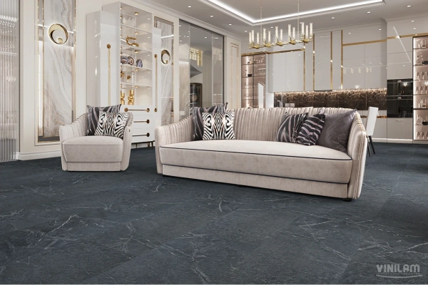 Кварцвиниловый ламинат CERAMO VINILAM GLUE 91909 Ионический Мрамор Glue